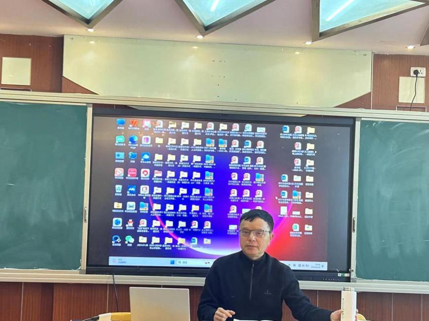 专家引领助提升，深耕细作精求索 &mdash;&mdash; 高家余校长莅临我校进行教学教研改革工作指导
